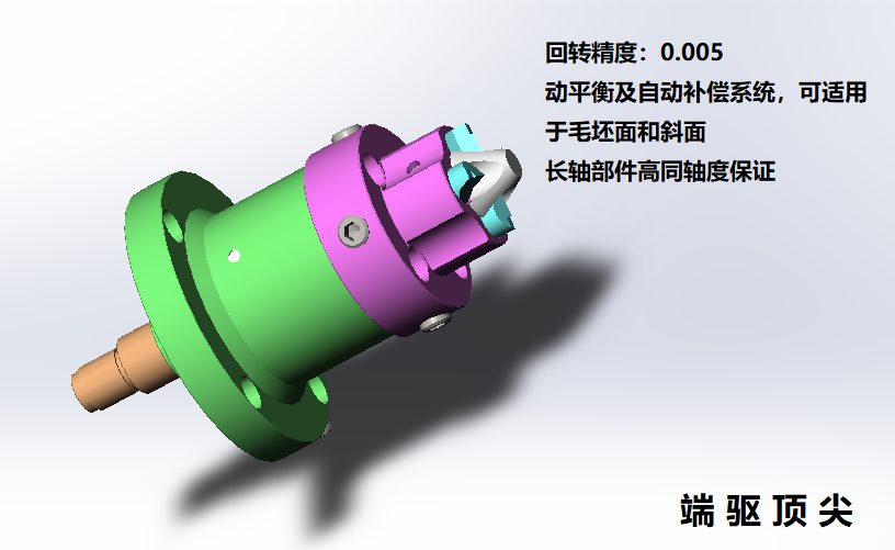 端面驱动顶尖